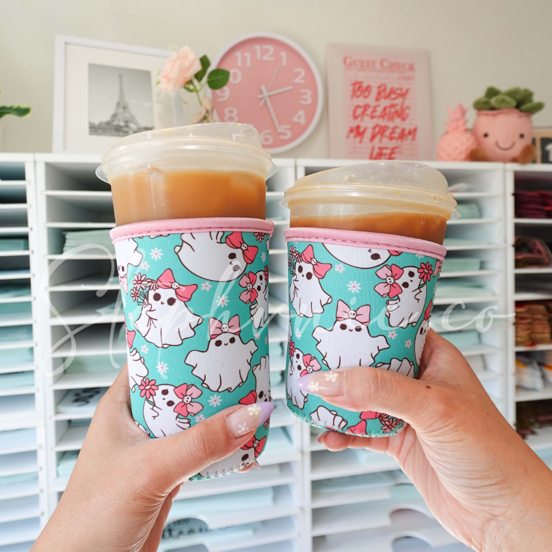 Floral Ghosties - Cup Sleeve