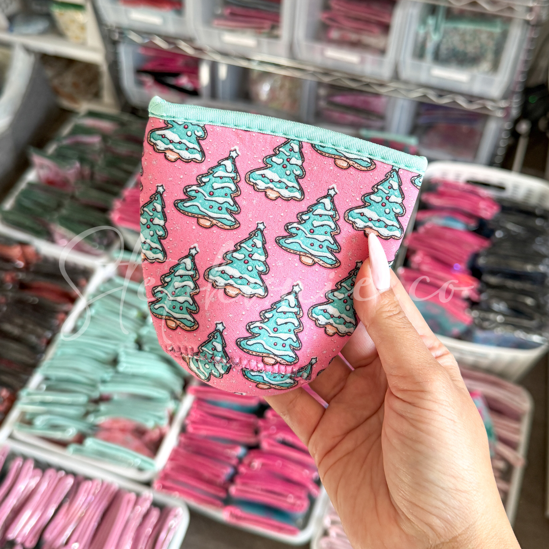 X-mas Tree Sugar Cookies - Cup Sleeve
