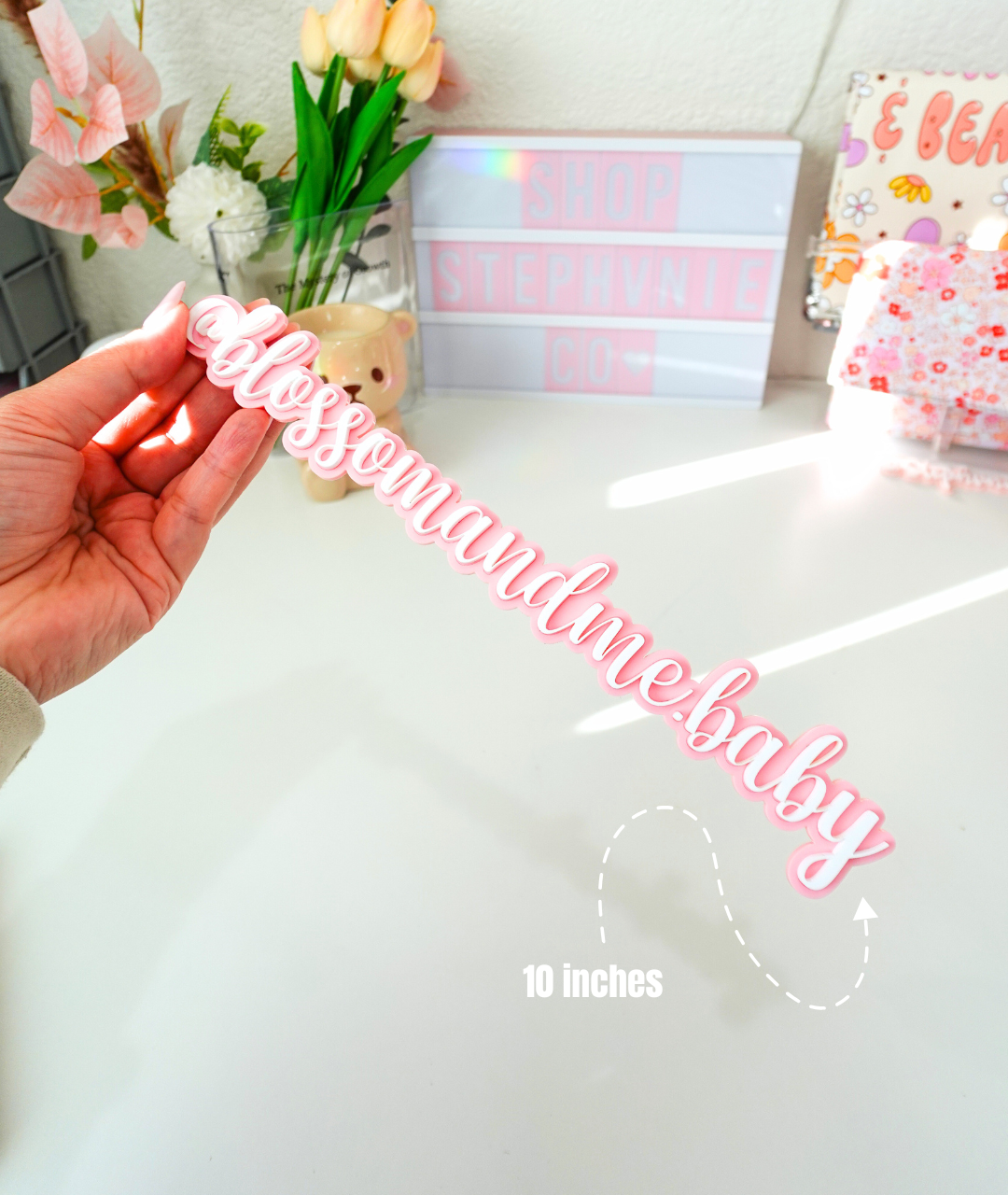 Business/Name Watermark - Acrylic