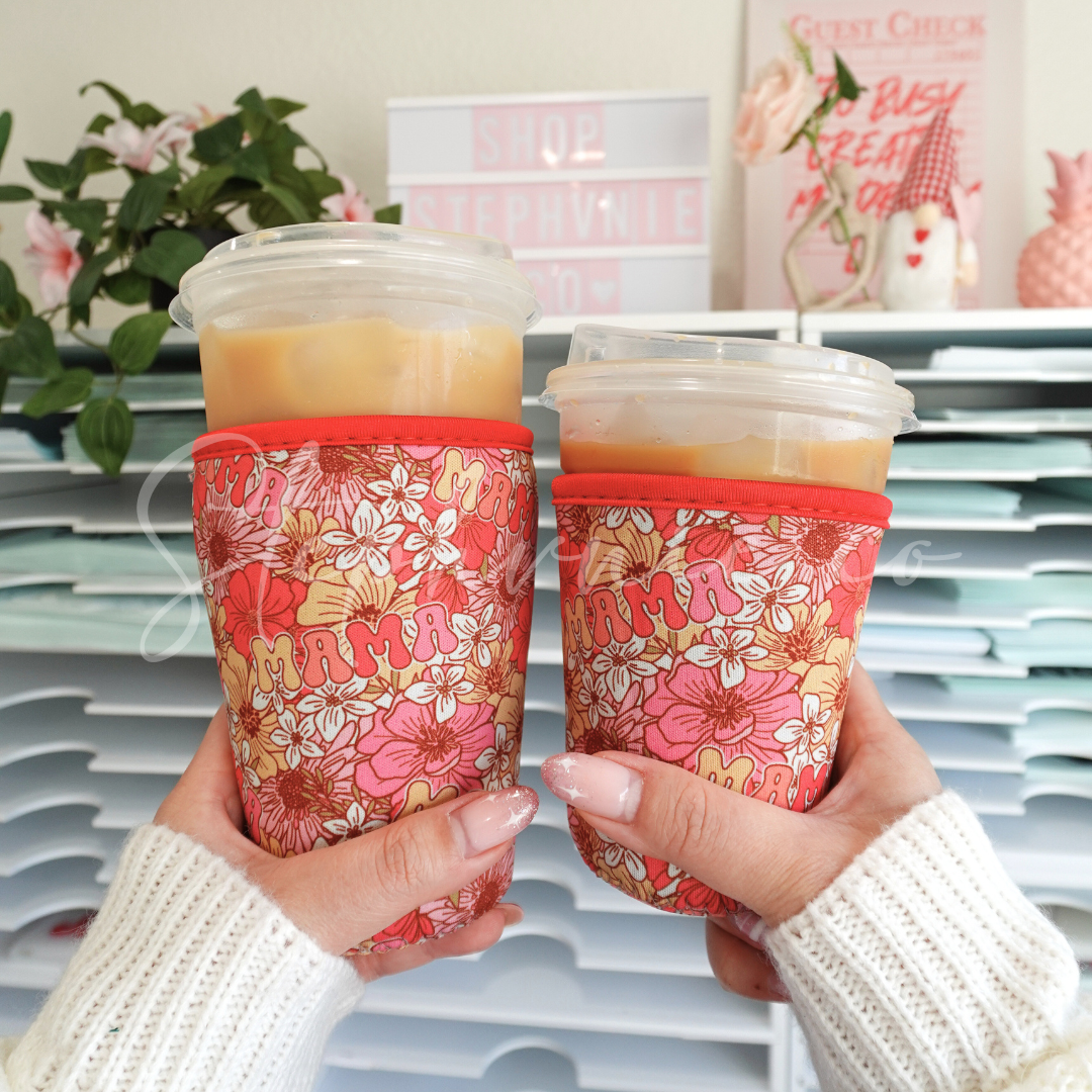 Floral Mama - Cup Sleeve