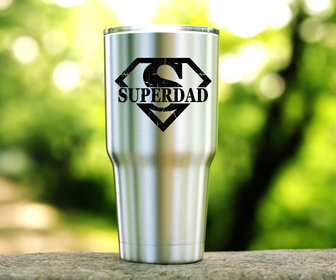 Super Dad - UV DTF Decal