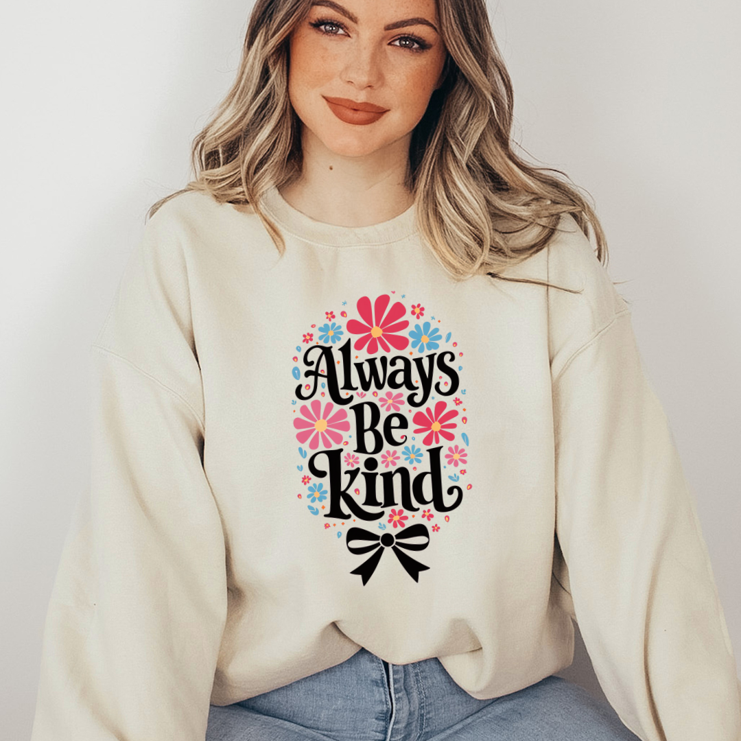 Always be Kind Bow - Full Color Transfer