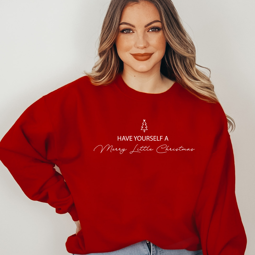 Have yourself a Merry Little Christmas - One Color Transfer