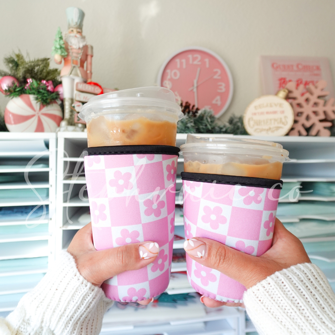 Checkered Daisy - Cup Sleeve