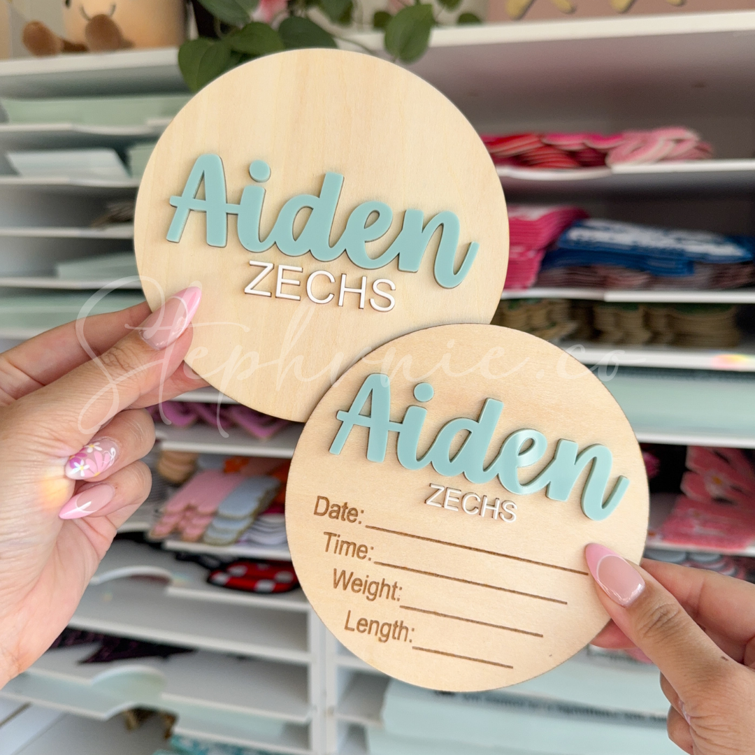 Birth Name Announcement