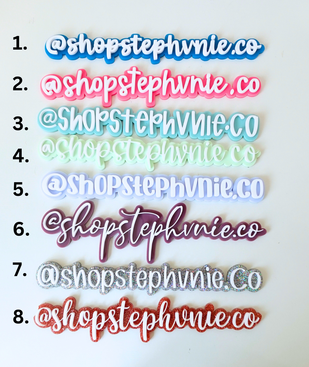 Business/Name Watermark - Acrylic