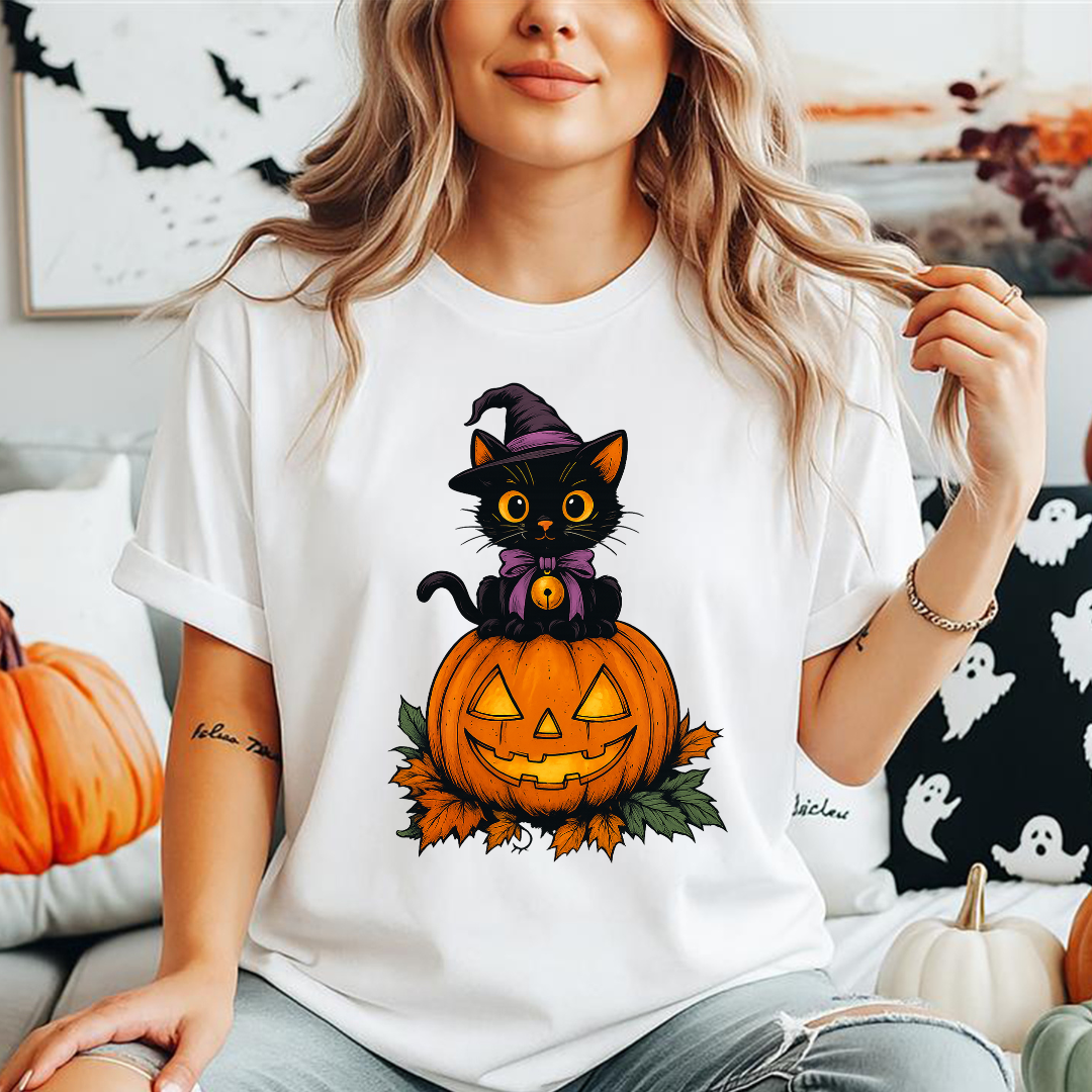 Halloween Kitty - Full Color Transfer