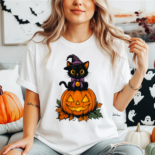 Halloween Kitty - Full Color Transfer