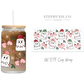 X-mas Ghostie Mittens  - 16oz UV DTF Cup Wrap