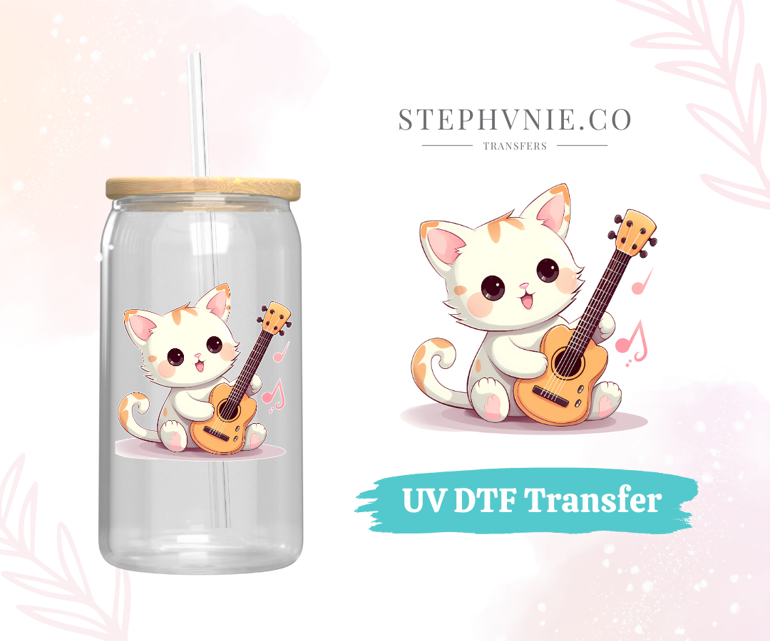 Kitties - UV DTF Decal (Clear film)