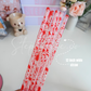 Blood Splatter - Wide Straw - Color Changing Reusable Plastic Straw - 12 inch