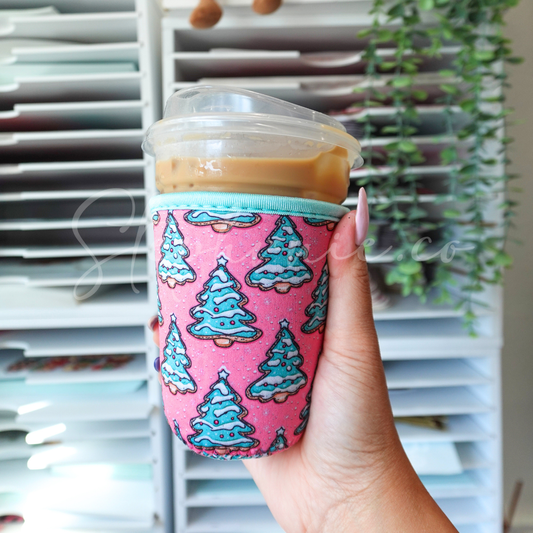 X-mas Tree Sugar Cookies - Cup Sleeve