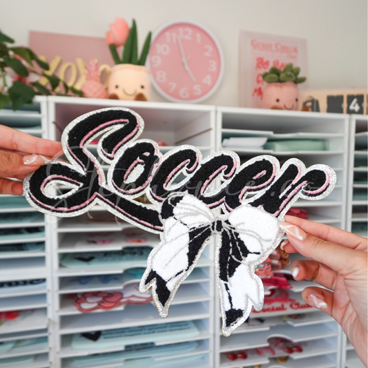 Soccer -  Chenille Patch