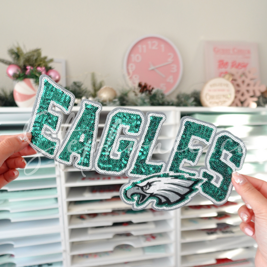 Eagles - Sequin Patch
