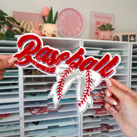 Baseball -  Chenille Patch