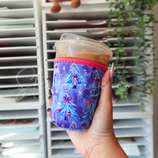 Jolly Colorful X-mas Tree - Cup Sleeve