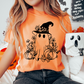 Ghost Pumpkin - One Color Screen Print Transfer