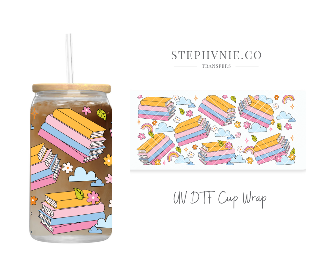 Book Lover - 16oz UV DTF Cup Wrap (Copy)