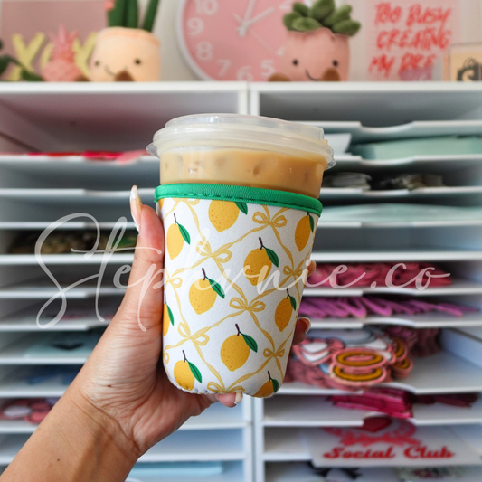 Lemon Coquette - Cup Sleeve