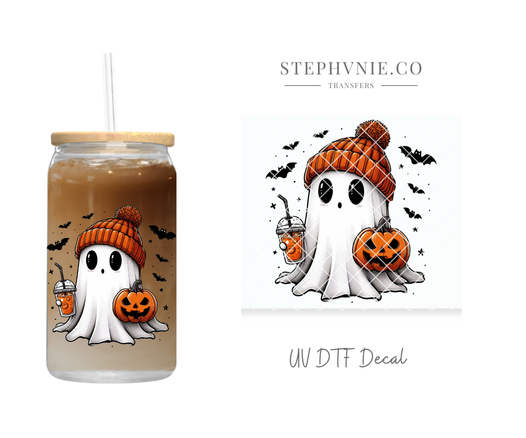 Cute Ghost - UV DTF Decal