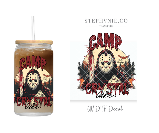 Camp Crystal Lake - UV DTF Decal