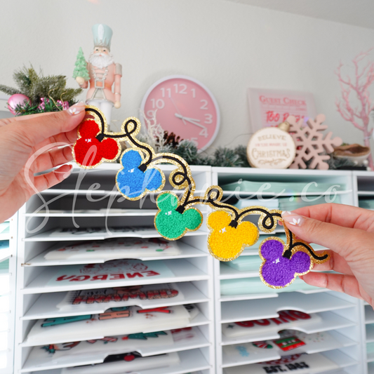 Magic Lights - Chenille Patch
