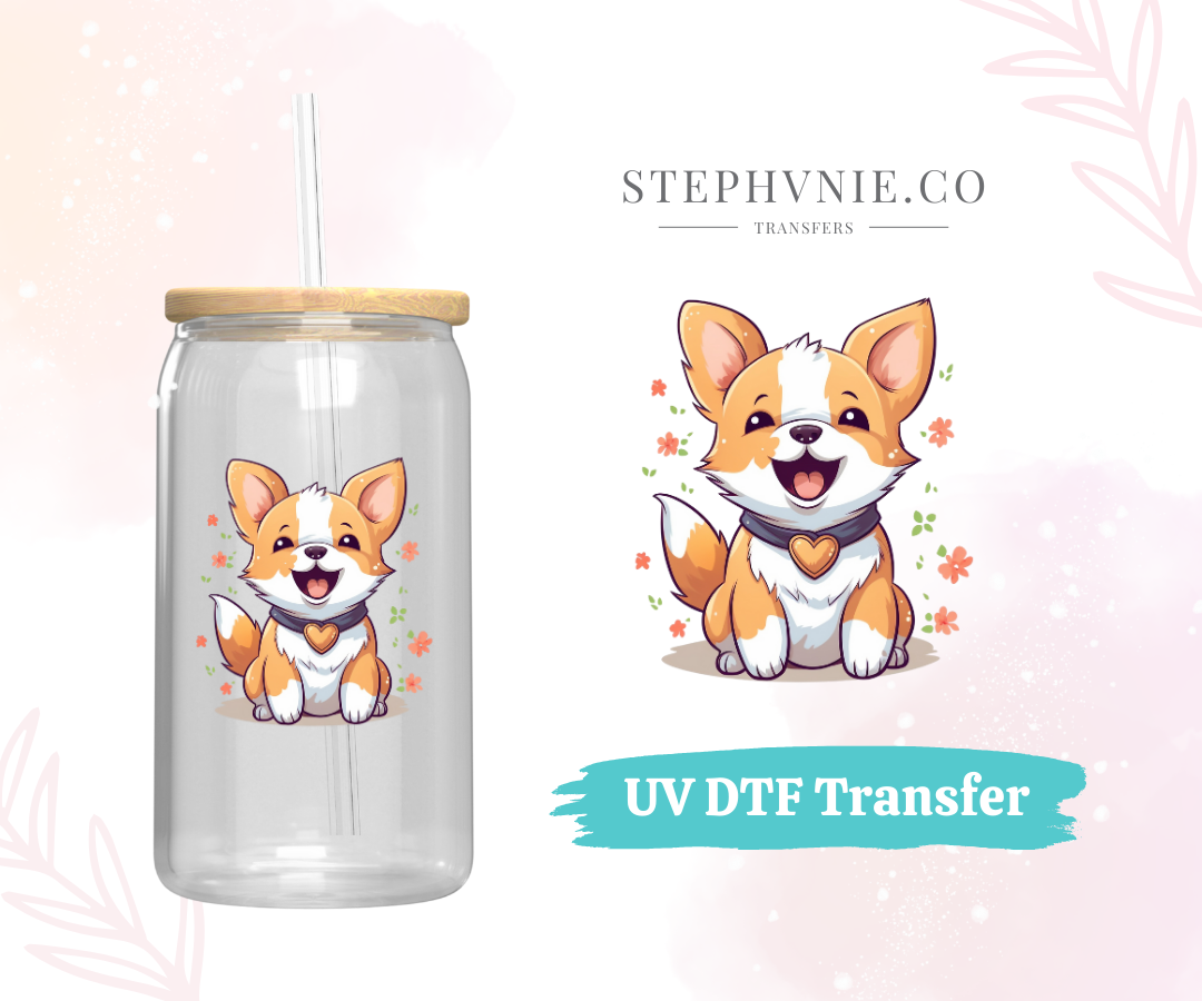 Doggies - UV DTF Decal (Clear film)