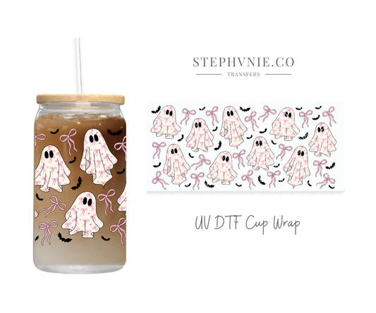 BCA Ghost - 16oz UV DTF Cup Wrap