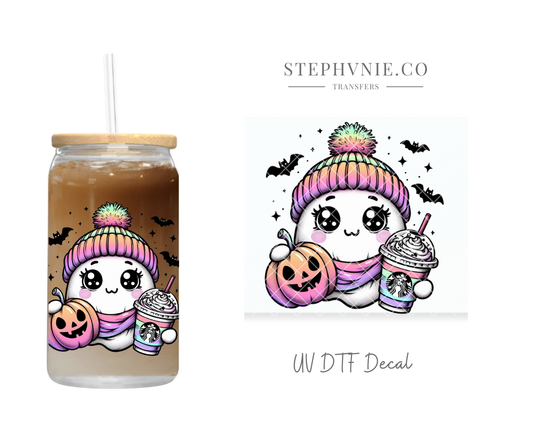 Kawaii Ghostie - UV DTF Decal