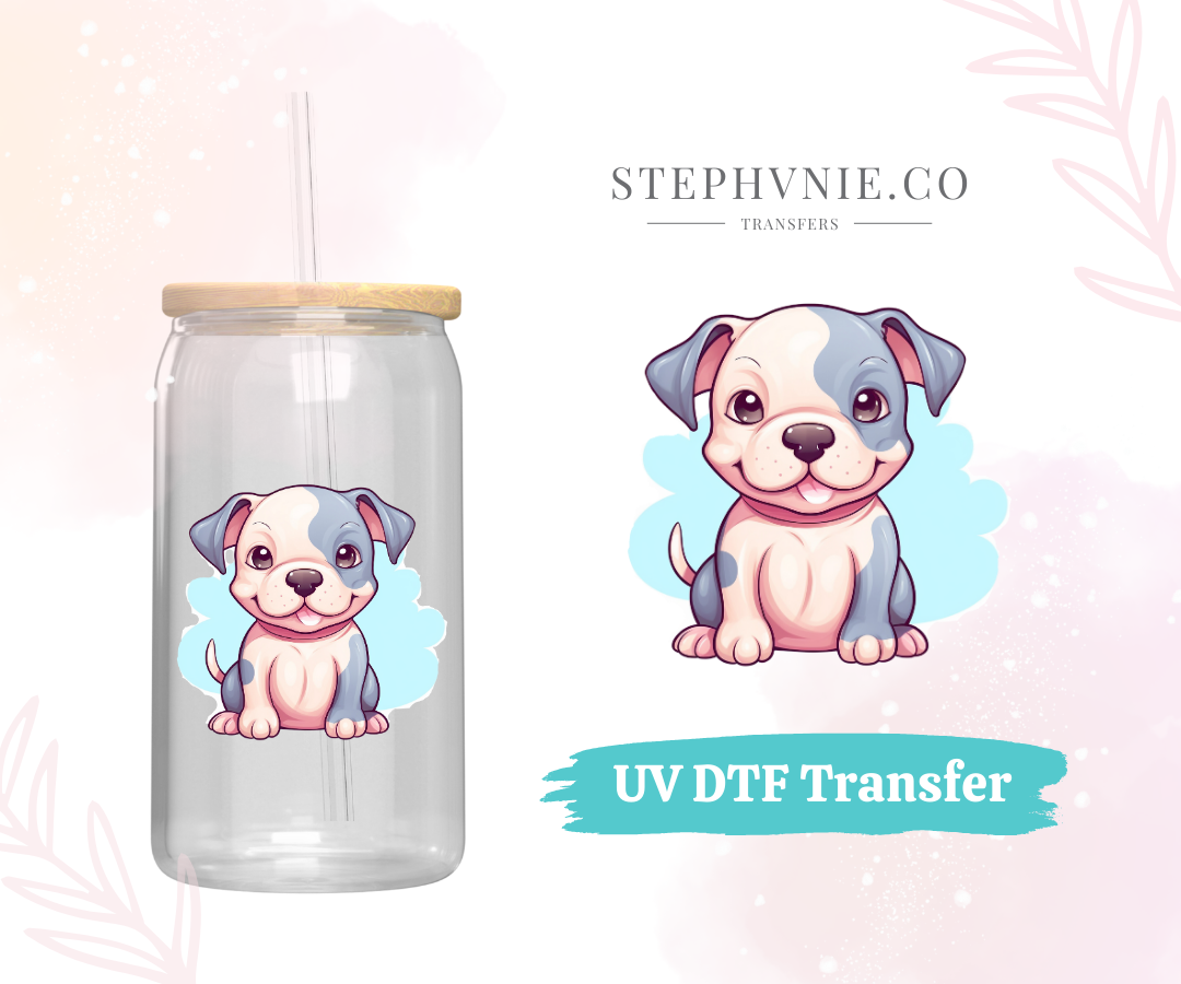 Doggies - UV DTF Decal (Clear film)