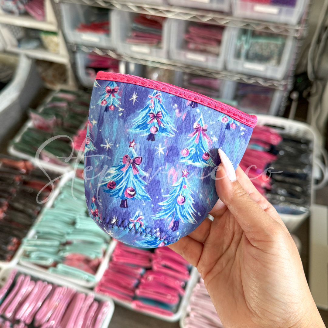 Jolly Colorful X-mas Tree - Cup Sleeve