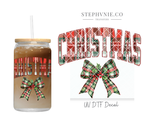 Christmas - UV DTF Decal