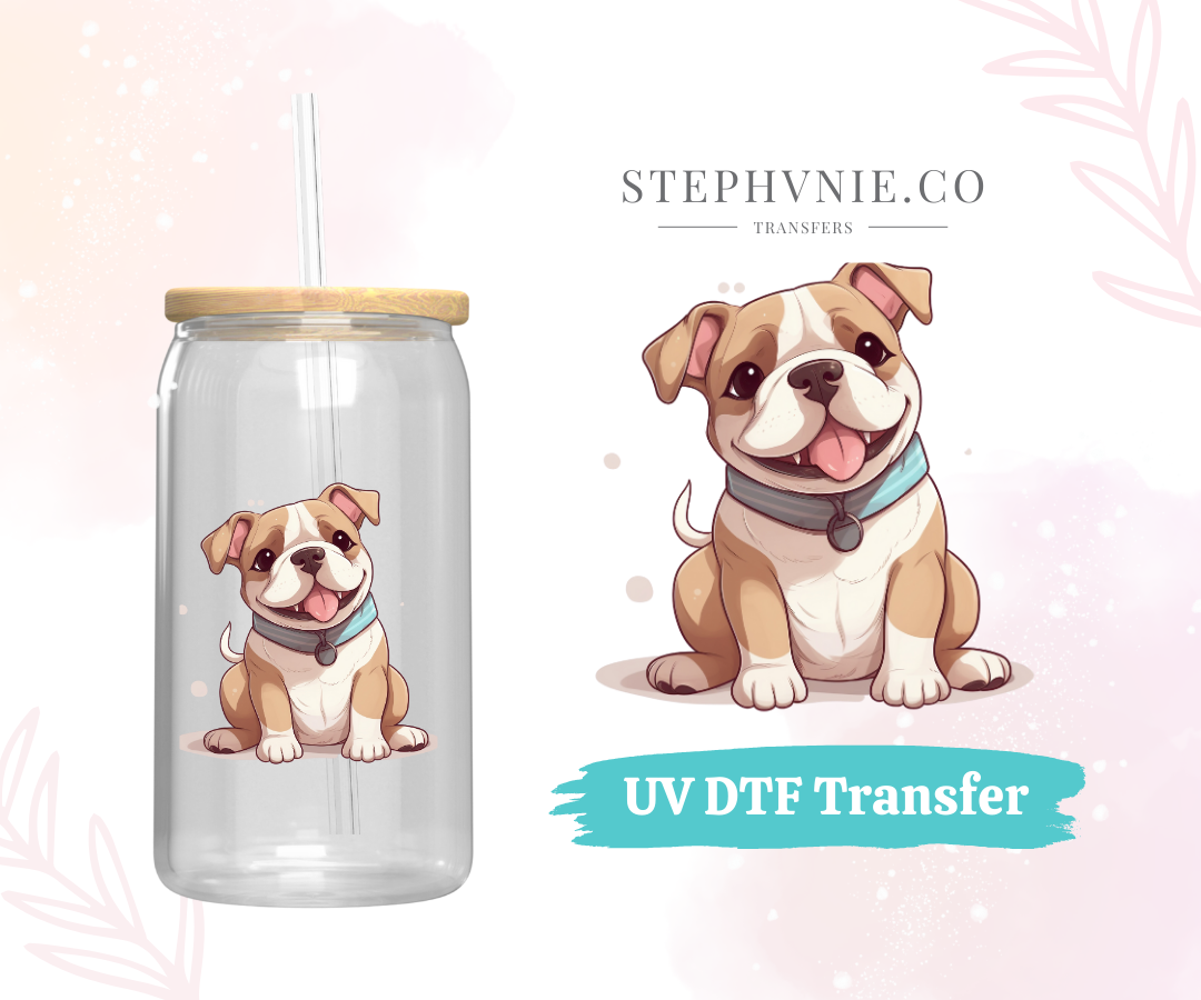 Doggies - UV DTF Decal (Clear film)