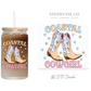 Costal Cowgirl- UV DTF Decal