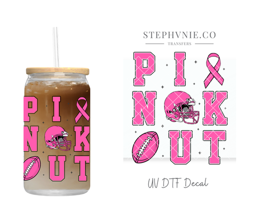 Pink Out - UV DTF Decal