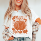 Fall Pumpkin - One Color Transfer