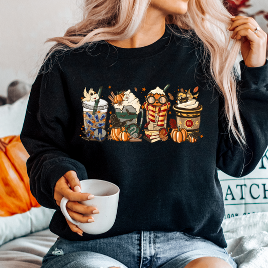 Fall Potter Cups - Full Color Transfer