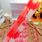 Blood Splatter - Color Changing Reusable Plastic Straw - 10 inch