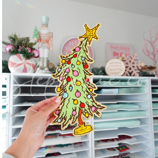 X-mas Tree - Chenille Patch