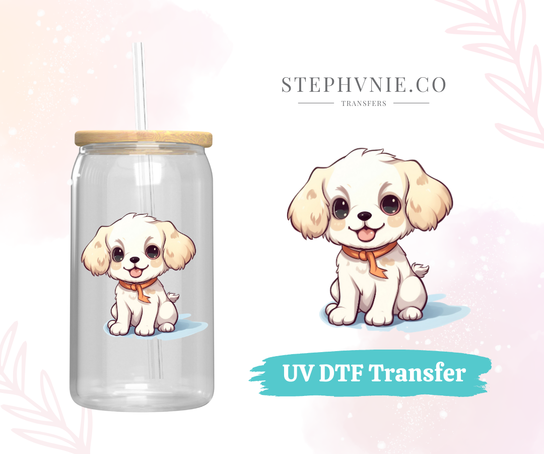 Doggies - UV DTF Decal (Clear film)