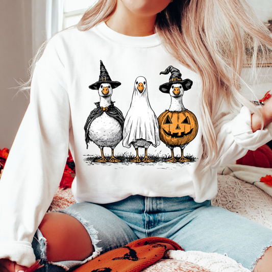 Halloween Goose - Full Color Transfer
