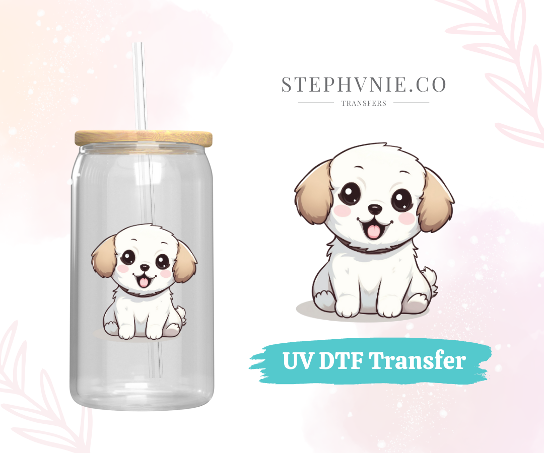 Doggies - UV DTF Decal (Clear film)