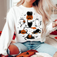 Kitty Pumpkins - Full Color Transfer