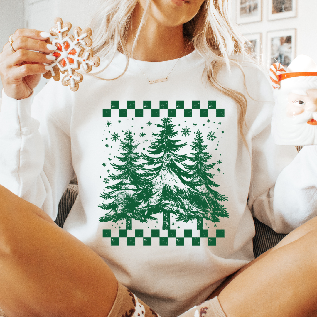 Christmas Trees - One Color Transfer