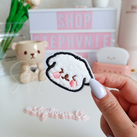 White Puppy - Embroidered/Chenille Patch