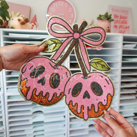 Spooky Drip -  Sequin Patch