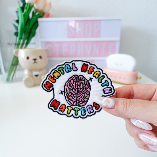 Mental Health Matters - Embroidered Patch