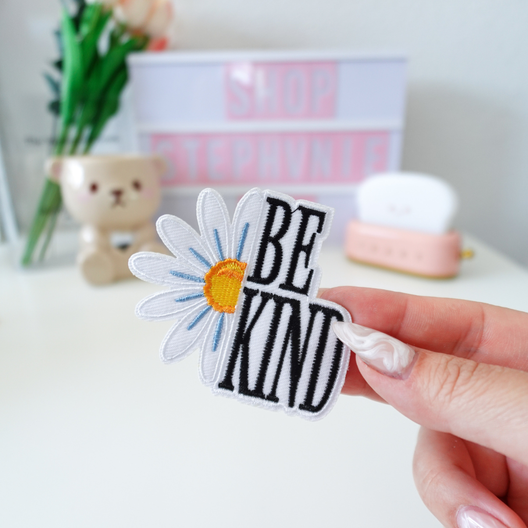 Be Kind - Embroidered Patch