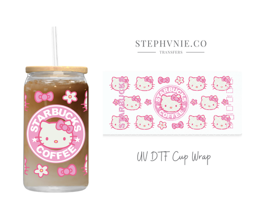 HK Coffee - 16oz UV DTF Cup Wrap