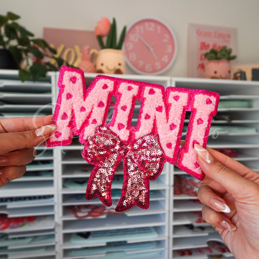 Mini -  Chenille Patch